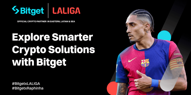 Bitget Unveils New Ad Featuring FC Barcelona Star Raphinha to Champion Smarter Crypto Solutions