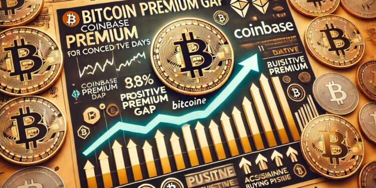 Bitcoin Coinbase Premium Gap Stays Positive For 11 Days – Can Bulls Sustain It?