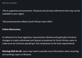 Africa Crypto Week In Review: Ghana to Regulate Crypto, Binance To Adopt Stricter Measures in South Africa, Nigeria Intensify Crackdowns