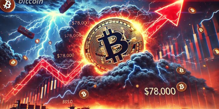 Bitcoin Dips Below $78,000 As Tariff Fears Trigger Market Volatility