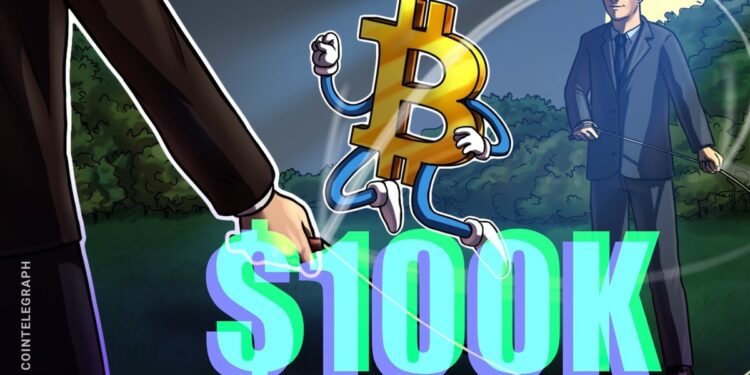 Bitcoin short-term ‘technical sell-off’ under $100K possible ahead of May 13 CPI print
