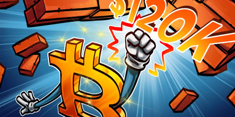 Bitcoin breakout to $120K on radar as markets forget Fed July rate cut