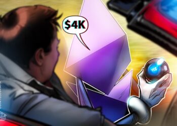 Ethereum price chart targets $4K as transaction fees hit 3-month high