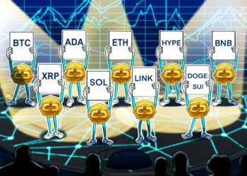 BTC, ETH, XRP, BNB, SOL, DOGE, ADA, SUI, HYPE, LINK