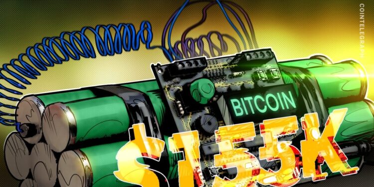 BTC price seeks $155K ‘trigger’ — 5 Things to know in Bitcoin this week