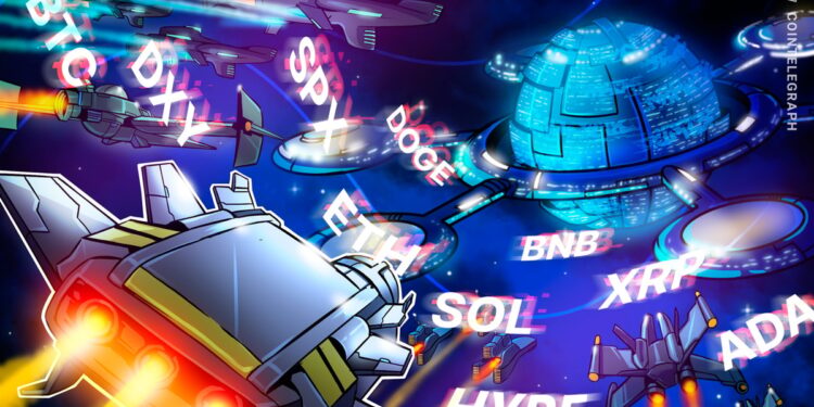 Bitcoin, ETH, XRP, SOL, HYPE and DOGE look ready to rally