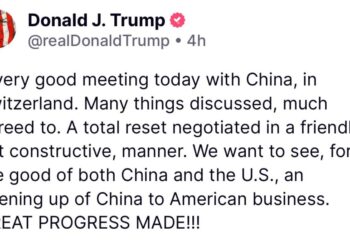 China Bends the Knee to Trump: Bitcoin Price Breaks $104K as Geopolitical Shifts Boost Market