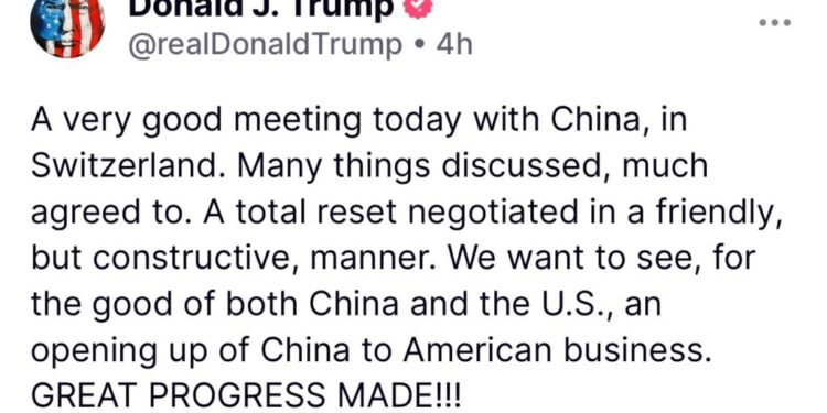 China Bends the Knee to Trump: Bitcoin Price Breaks $104K as Geopolitical Shifts Boost Market