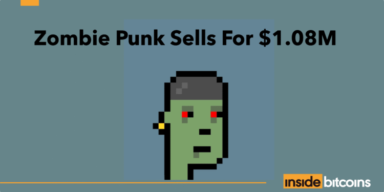 Zombie Punk Sells For $1.08M