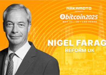 Nigel Farage To Speak At Bitcoin 2025 Conference