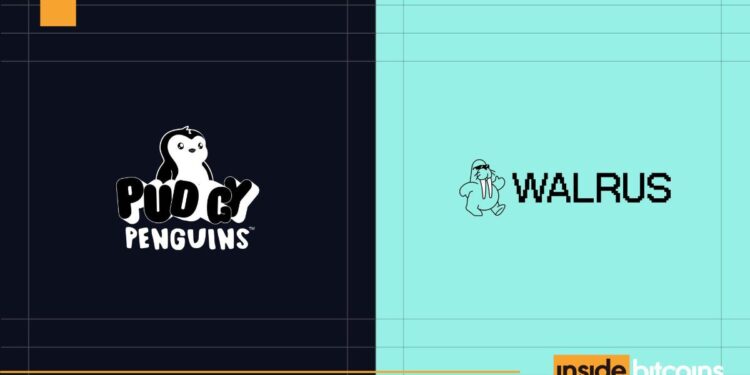 Pudgy Penguins NFT Firm Taps Walrus To Store Stickers & GIFs