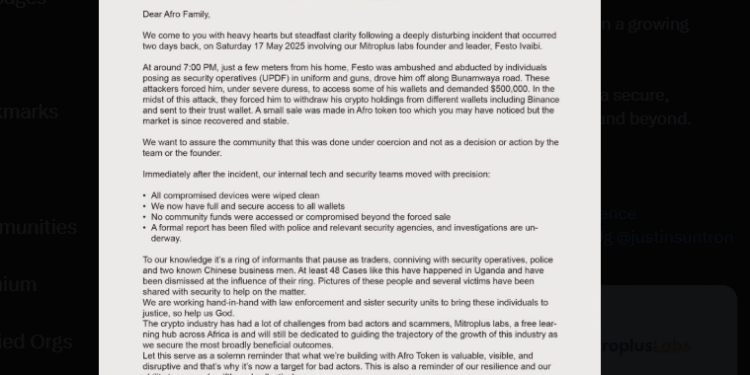 Africa Crypto Week in Review: Nigeria Plans New Blockchain Policy, Crypto Entrepreneur Abducted In Uganda