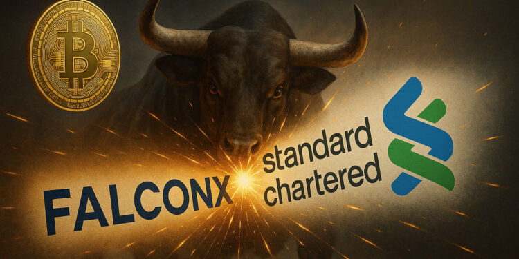 Standard Chartered Bank Signs Partnership With Digital Asset Broker FalconX