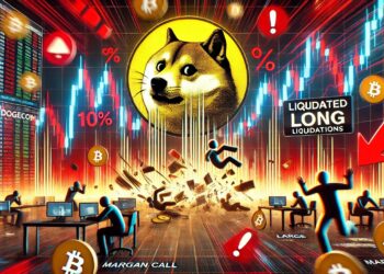Dogecoin Long Liquidations Rack Up As Price Crashes 10%