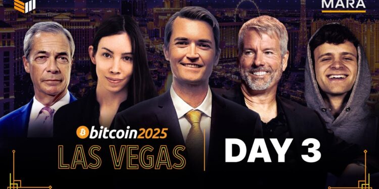 🔴 LIVE: The Bitcoin Conference 2025 – Day 3