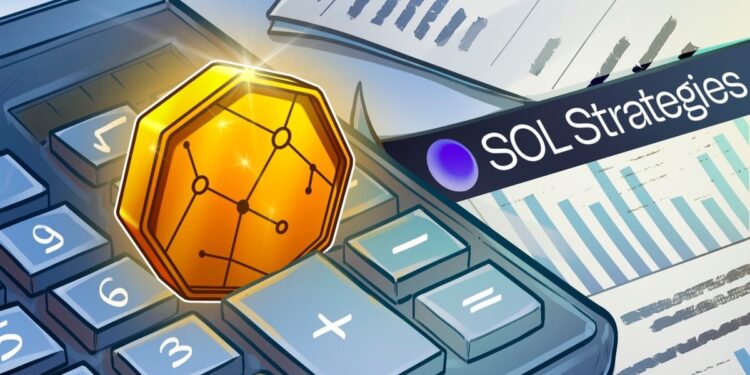 SOL Strategies Reports $3.5 million Income Loss for Q2 2025
