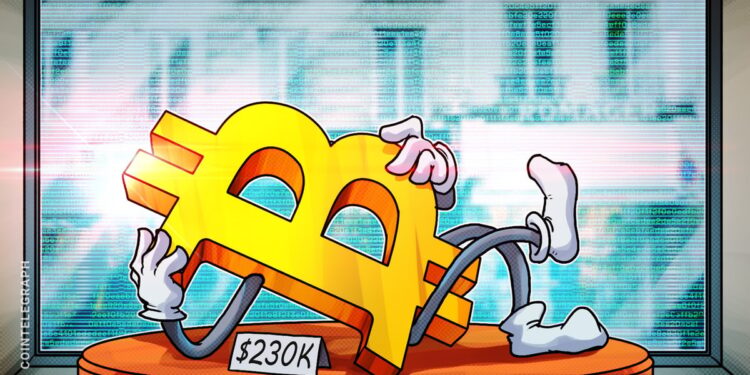 Bitcoin’s ‘fair value’ could be as high as $230K, Bitwise analysts forecast