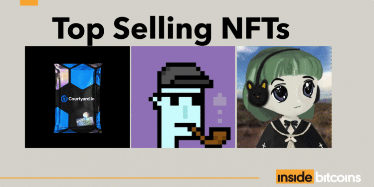 Top Selling NFTs This Week – Courtyard Leads In Sales Volume