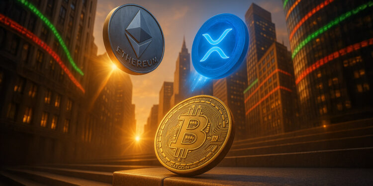Ethereum and XRP steals spotlight in daily gains after Bitcoin reclaimed $106k