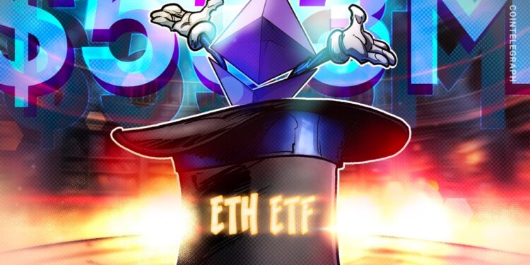 Spot Ether ETFs Add $533M, Extend 13-Day Inflow Streak