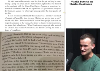 Charles Hoskinson: From DARPA to Cardano, Gloves Full of Bullet Ants and More