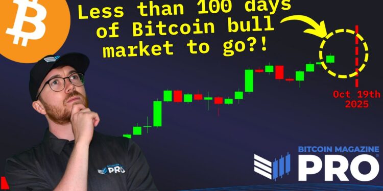 Does Bitcoin Have Less Than 100 Days Left In This Cycle?