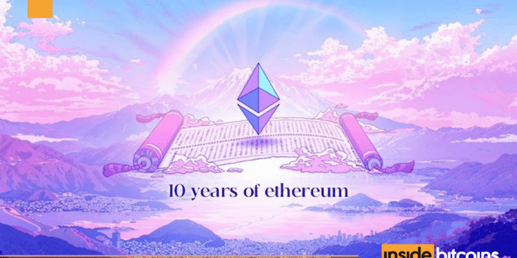 Ethereum Devs Drop An NFT To Mark ETH’s 10-year Anniversary