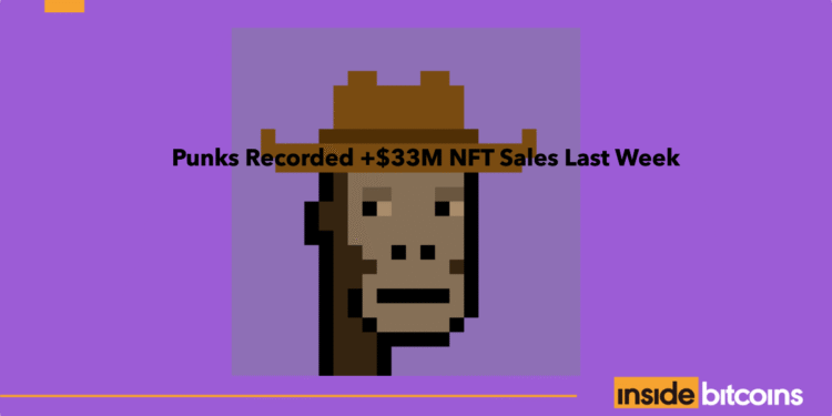 Punks Exceeded $33M NFT Sales Last Week – Are NFTs Back?