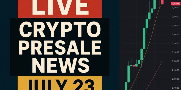 Best Crypto Presales Live – Latest News Alerts Today July 23