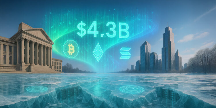 Bitcoin dominance slips as Ethereum explodes after record $4.39 billion inflows week