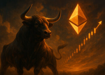 Traders are bullish on ETH as price begins to catch up with the tech