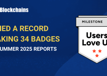 G2 Summer 2025 Reports: 101 Blockchains Earned Record-Breaking 34 Badges