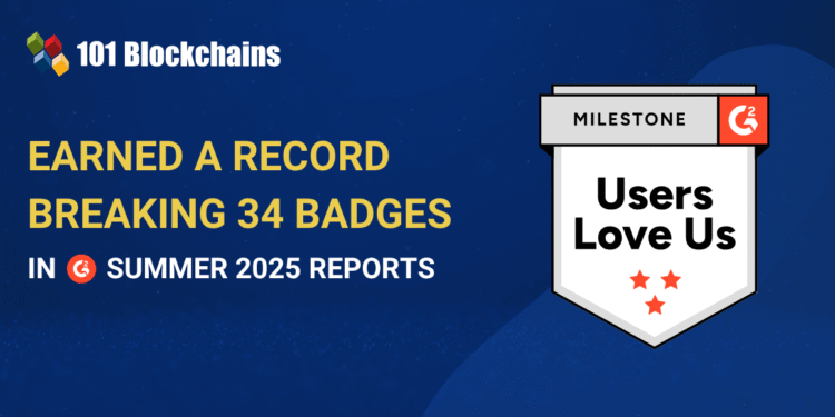 G2 Summer 2025 Reports: 101 Blockchains Earned Record-Breaking 34 Badges