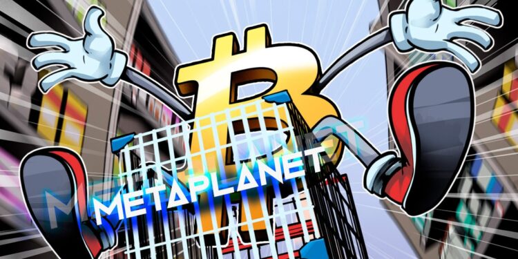 Metaplanet First Bitcoin-Stacking Firm To Buy Dip in August