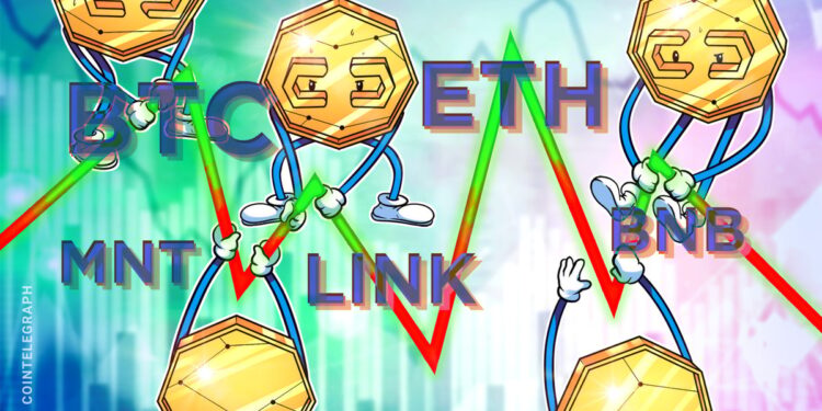 Will ETH, BNB, LINK, MNT Recover First?