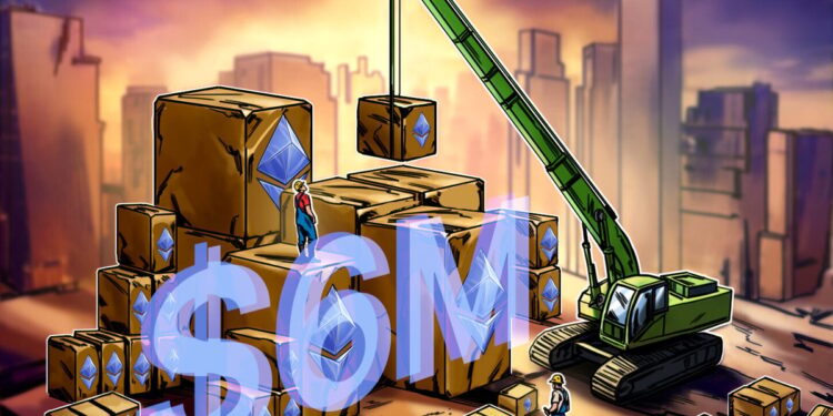 ETH ETF Holdings Hit 6.4M As Ether Tags $4.6K
