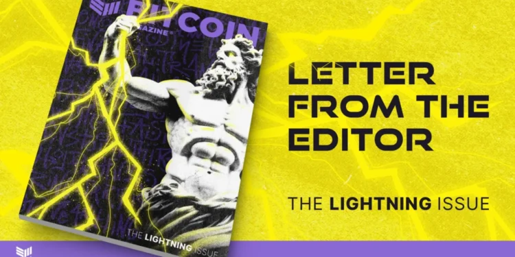 The Lightning Issue: Letter From The Editor