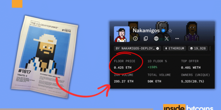 Beeple’s Punks Event Sends Nakamigos NFT Sales Up +3,000%
