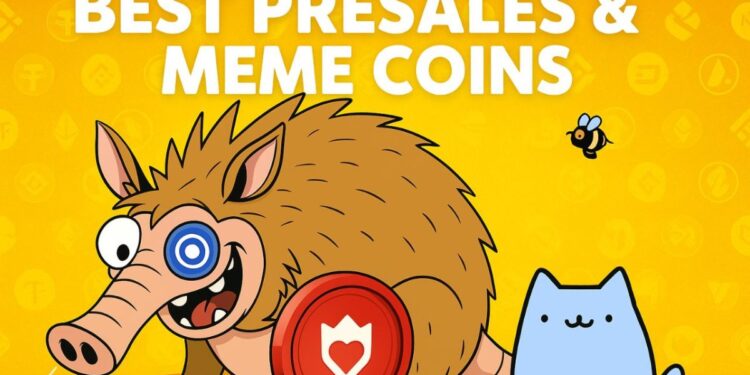 The Best Presales and Meme Coins for Explosive Growth Next Week