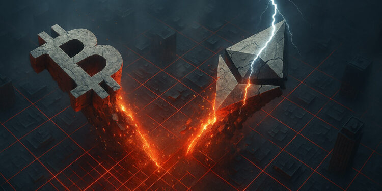 US Bitcoin and Ethereum ETFs face $1 billion outflow amid market dip