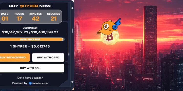Bitcoin Hyper Presale Reaches $10M Following an Investor Surge