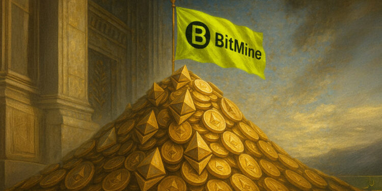 BitMine adds 833K Ethereum in 35 days
