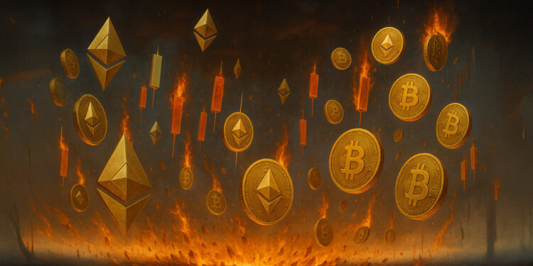 Bitcoin, Ethereum abrupt pullback leads to over $1 billion liquidation