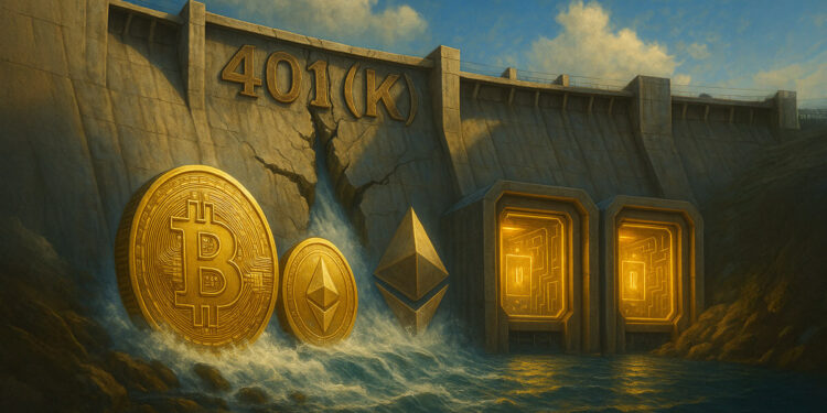 Donald Trump’s 401(k) executive order sparks $1.57 billion crypto ETP recovery