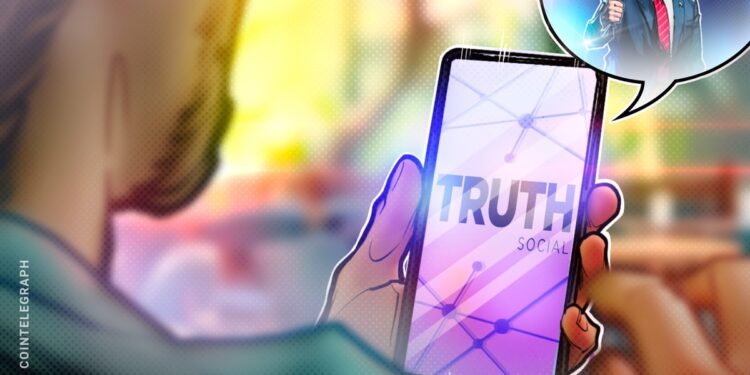 Trump Media Links Truth Social Gems to Crypto.com’s Cronos