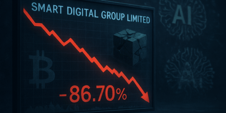 Crypto Gamble Wipes Out 87% of Smart Digital Group’s Market Value