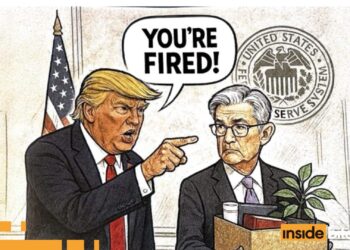 Trump Targets Fed Chair Powell with “You’re Fired” Cartoon