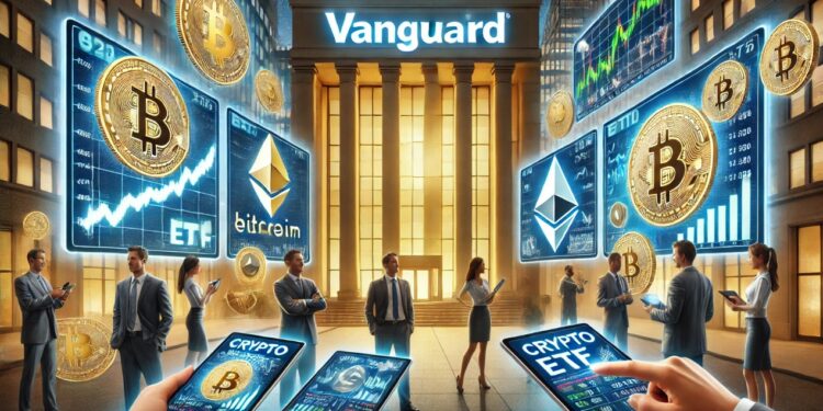 $10 Trillion Asset Manager Vanguard Prepares To Offer Access To Crypto ETFs For The First Time
