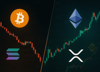 Bitcoin, Solana Down, While ETH, XRP Up