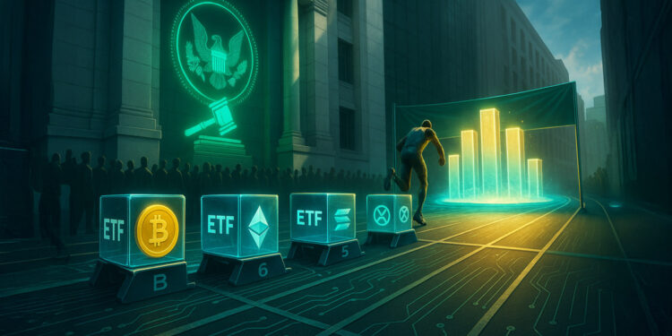 SEC greenlight triggers XRP, SOL and DOGE ETFs December launch in race to $10B